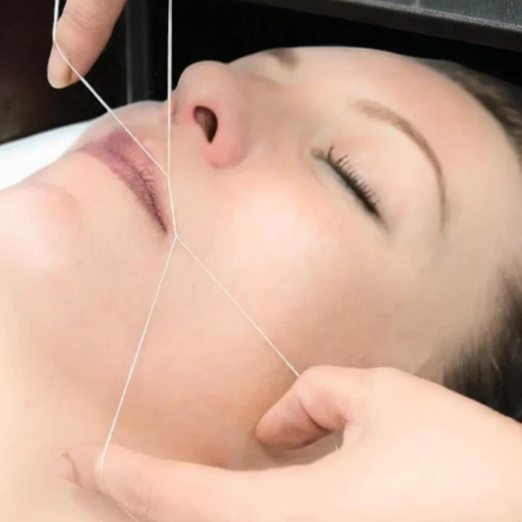 Upper Lip Threading