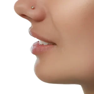 Diamond Nose Piercing